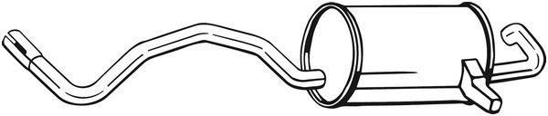 Глушник BOSAL 279573 - zapix