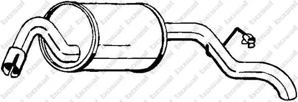 Глушник BOSAL 154935 - zapix