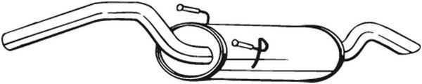 Глушник BOSAL 148265 - zapix