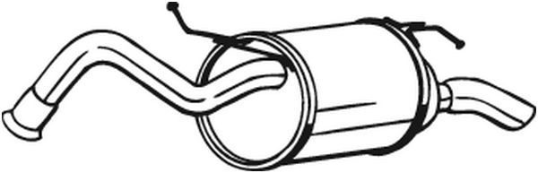 Глушник BOSAL 228053 - zapix