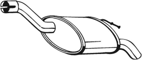 Глушник BOSAL 154293 - zapix