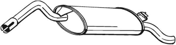Глушник BOSAL 220649 - zapix