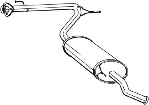 Глушник BOSAL 281093 - zapix