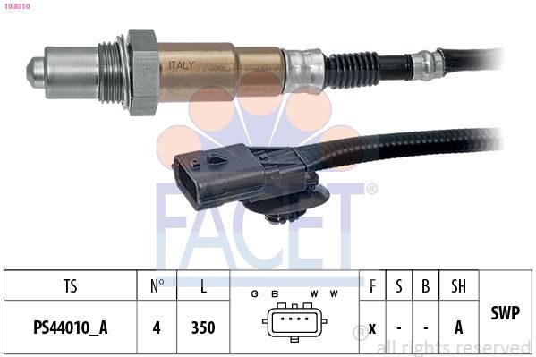 Кисневий датчик FACET 108310 - zapix