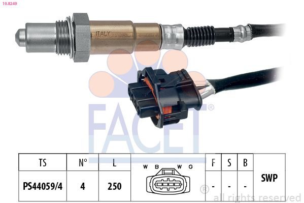 Кисневий датчик FACET 108249 - zapix