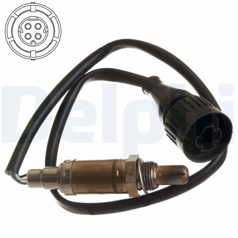 Кисневий датчик DELPHI ES1025412B1 - zapix