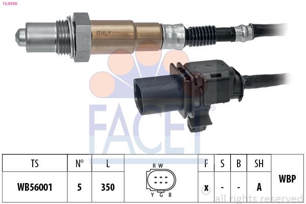 Кисневий датчик FACET 108390 - zapix