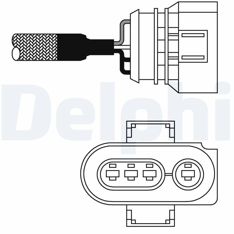 Кисневий датчик DELPHI ES1097912B1 - zapix