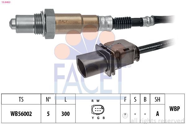 Кисневий датчик FACET 108463 - zapix