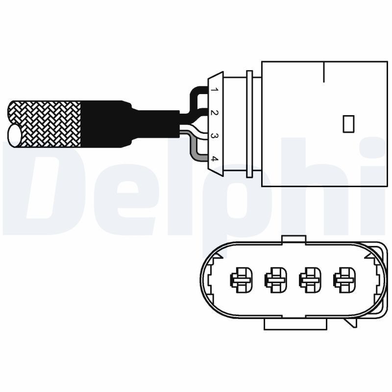 Кисневий датчик DELPHI ES1097812B1 - zapix