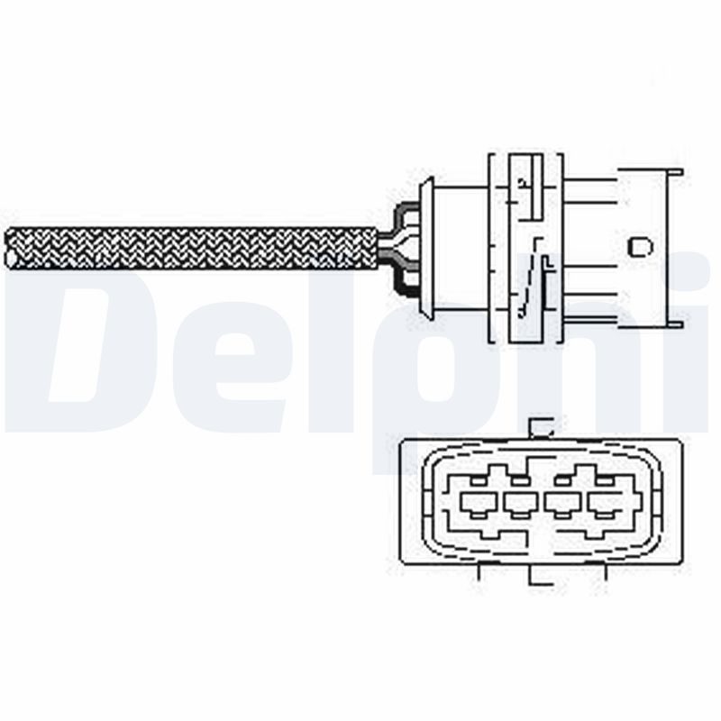 Кисневий датчик DELPHI ES1078912B1 - zapix