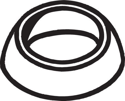 Прокладка вихлопної системи BOSAL 256036 - zapix