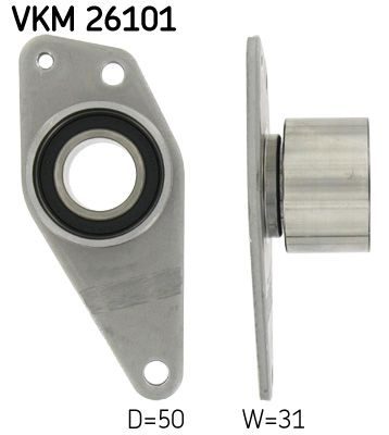 Обвідний ролик ГРМ SKF VKM26101 - zapix