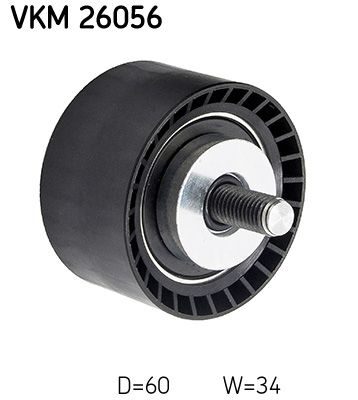 Обвідний ролик ГРМ SKF VKM26056 - zapix