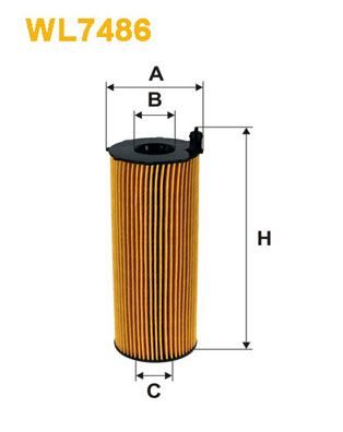 Оливний фільтр WIX FILTERS WL7486 - zapix