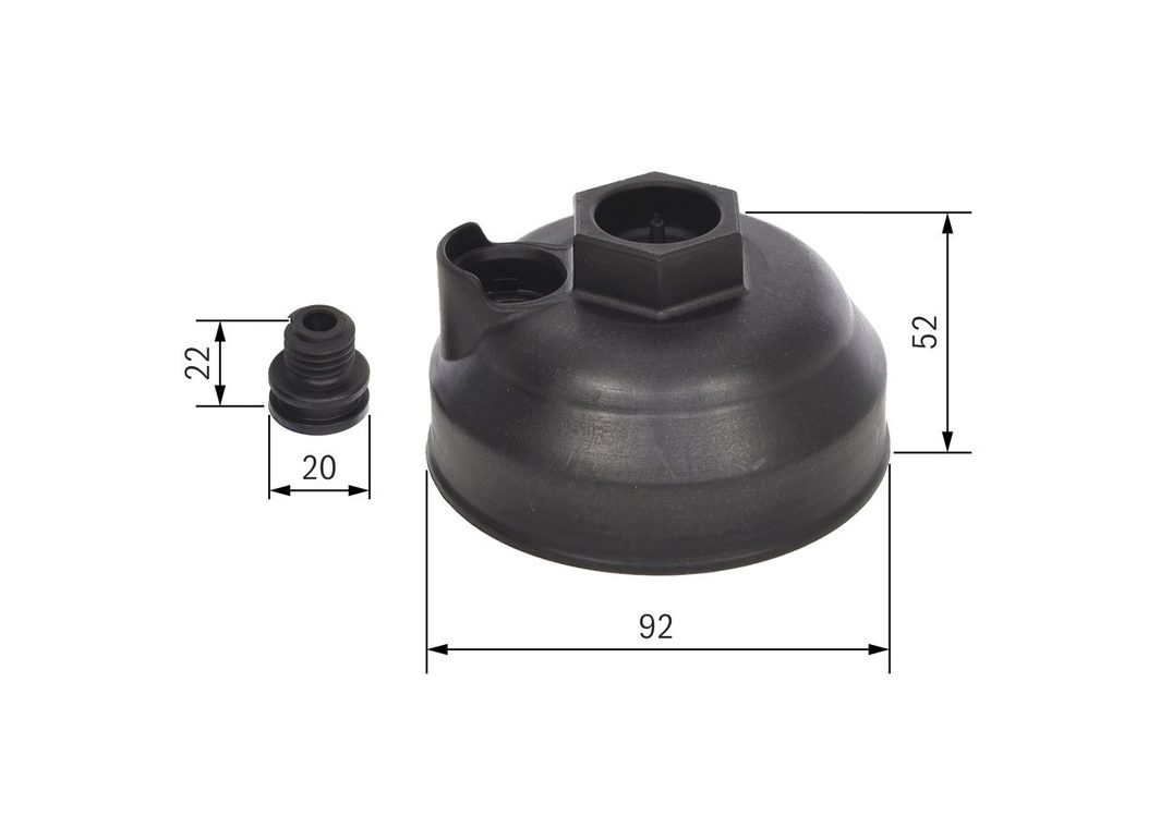 Фільтр сечовини BOSCH F00BH40025 - zapix