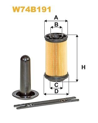 Фільтр сечовини WIX FILTERS W74B191 - zapix