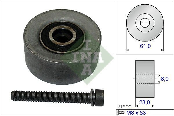 Обвідний ролик ГРМ SCHAEFFLER INA 532047210 - zapix