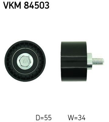 Обвідний ролик ГРМ SKF VKM84503 - zapix