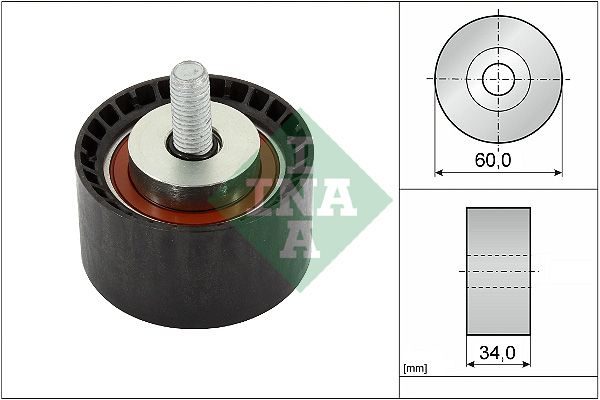 Обвідний ролик ГРМ SCHAEFFLER INA 532088810 - zapix