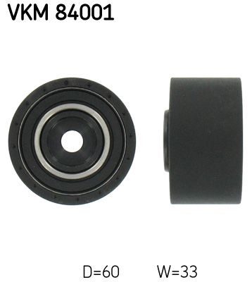 Обвідний ролик ГРМ SKF VKM84001 - zapix