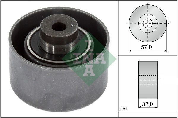 Обвідний ролик ГРМ SCHAEFFLER INA 532014210 - zapix