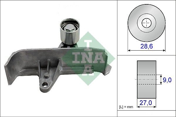 Обвідний ролик ГРМ SCHAEFFLER INA 532060110 - zapix