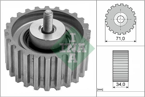 Обвідний ролик ГРМ SCHAEFFLER INA 532044110 - zapix