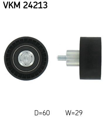 Обвідний ролик ГРМ SKF VKM24213 - zapix