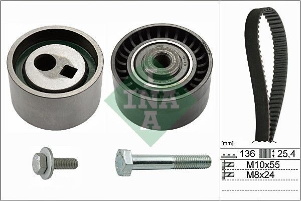 Комплект ременя ГРМ SCHAEFFLER INA 530009510 - zapix