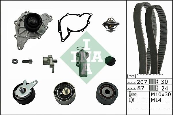 Комплект ременя ГРМ SCHAEFFLER INA 530053930 - zapix