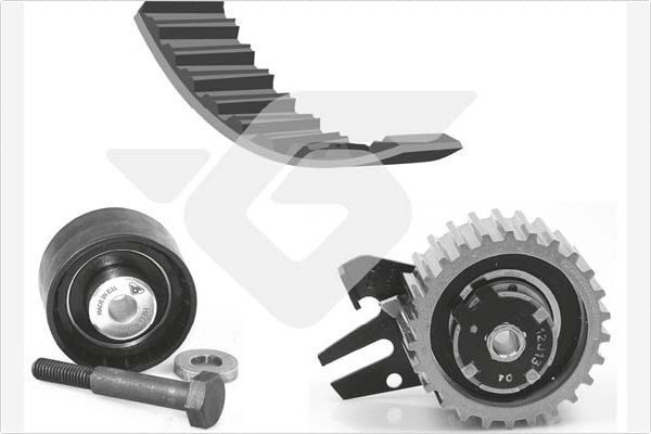 Комплект ременя ГРМ HUTCHINSON KH446 - zapix