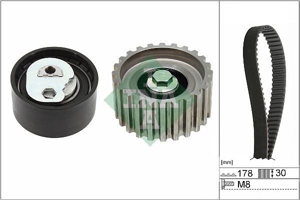 Комплект ременя ГРМ SCHAEFFLER INA 530023210 - zapix