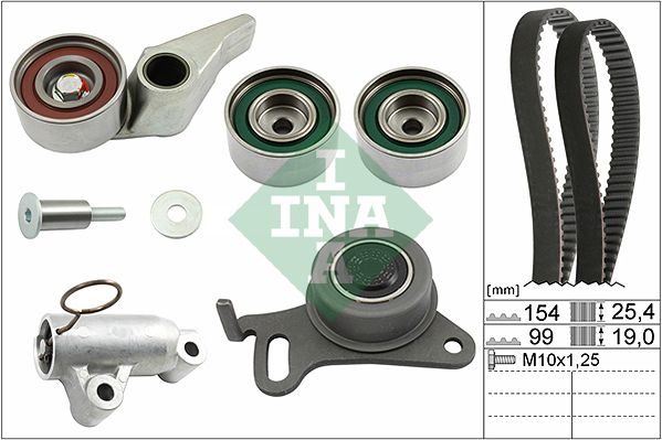 Комплект ременя ГРМ SCHAEFFLER INA 530059410 - zapix