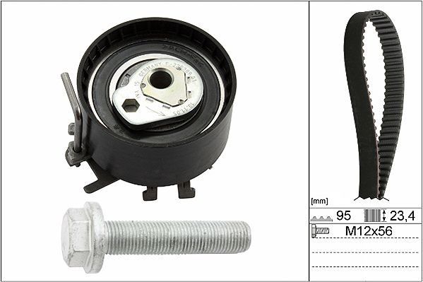 Комплект ременя ГРМ SCHAEFFLER INA 530019510 - zapix
