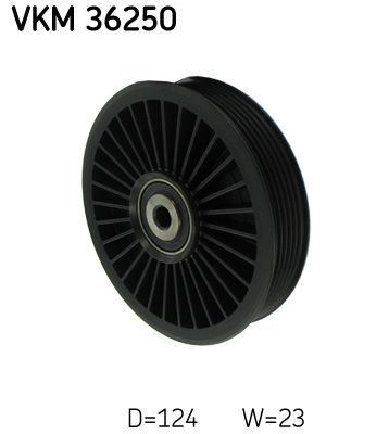 Обвідний ролик ременя приводного SKF VKM36250 - zapix