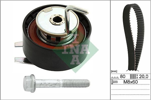 Комплект ременя ГРМ SCHAEFFLER INA 530069210 - zapix