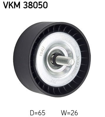 Обвідний ролик ременя приводного SKF VKM38050 - zapix