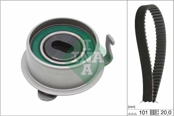 Комплект ременя ГРМ SCHAEFFLER INA 530035510 - zapix