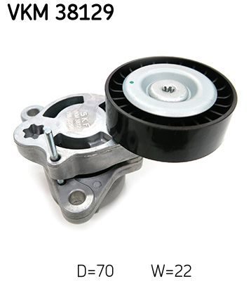 Натяжний пристрій ременя поліклінового SKF VKM38129 - zapix