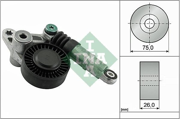 Натяжний пристрій ременя поліклінового SCHAEFFLER INA 534035610 - zapix