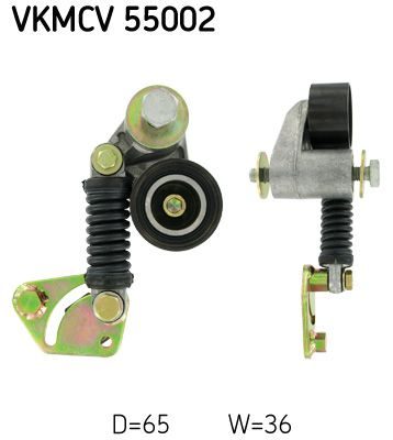 Натяжний пристрій ременя поліклінового SKF VKMCV55002 - zapix