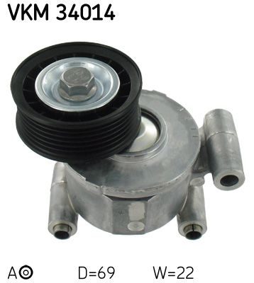 Натяжний пристрій ременя поліклінового SKF VKM34014 - zapix