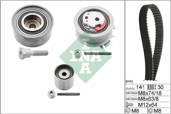 Комплект ременя ГРМ SCHAEFFLER INA 530046310 - zapix