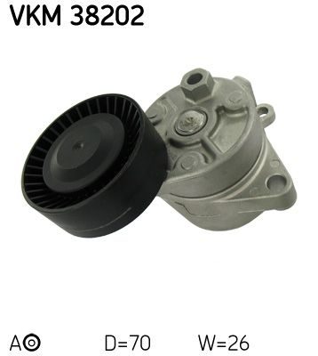 Натяжний пристрій ременя поліклінового SKF VKM38202 - zapix