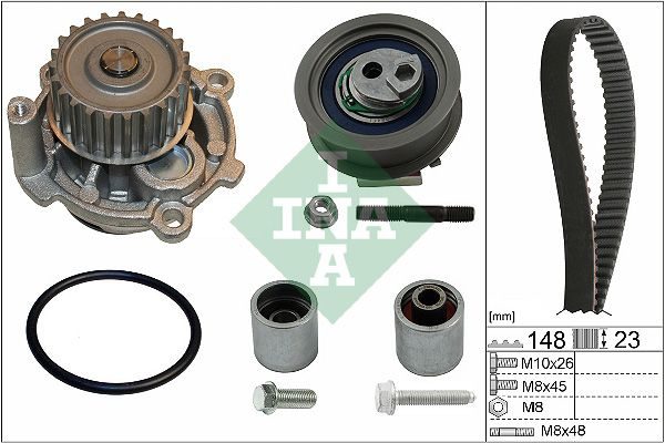 Комплект ременя ГРМ SCHAEFFLER INA 530044532 - zapix