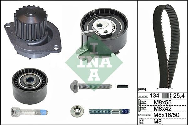 Комплект ременя ГРМ SCHAEFFLER INA 530037930 - zapix