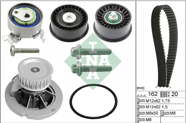Комплект ременя ГРМ SCHAEFFLER INA 530044130 - zapix
