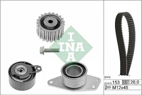 Комплект ременя ГРМ SCHAEFFLER INA 530035710 - zapix