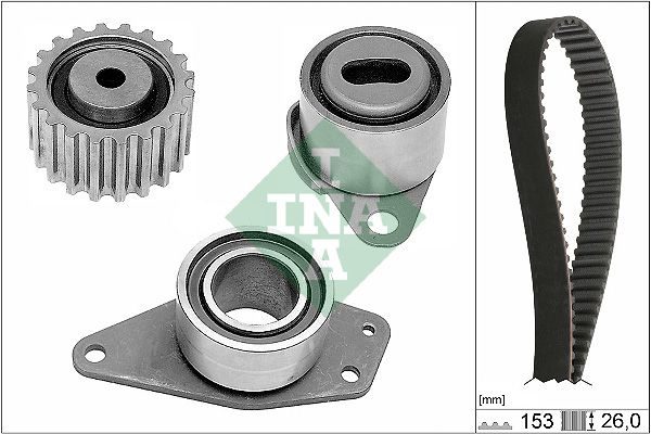 Комплект ременя ГРМ SCHAEFFLER INA 530003810 - zapix